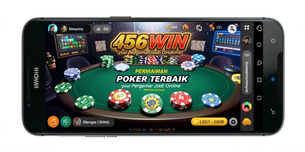 Gameplay interaktif dan mendebarkan di 456WIN poker.