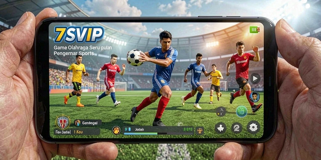 Tampilan gameplay menegangkan dari 7SVIP di layar smartphone.