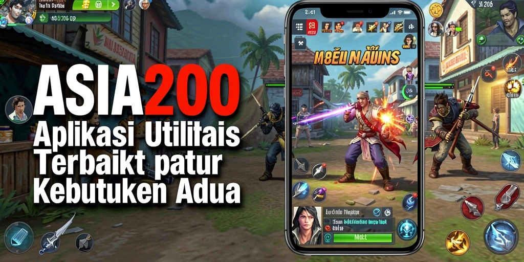 Tampilan antarmuka ASIA200 yang intuitif dan fungsional.