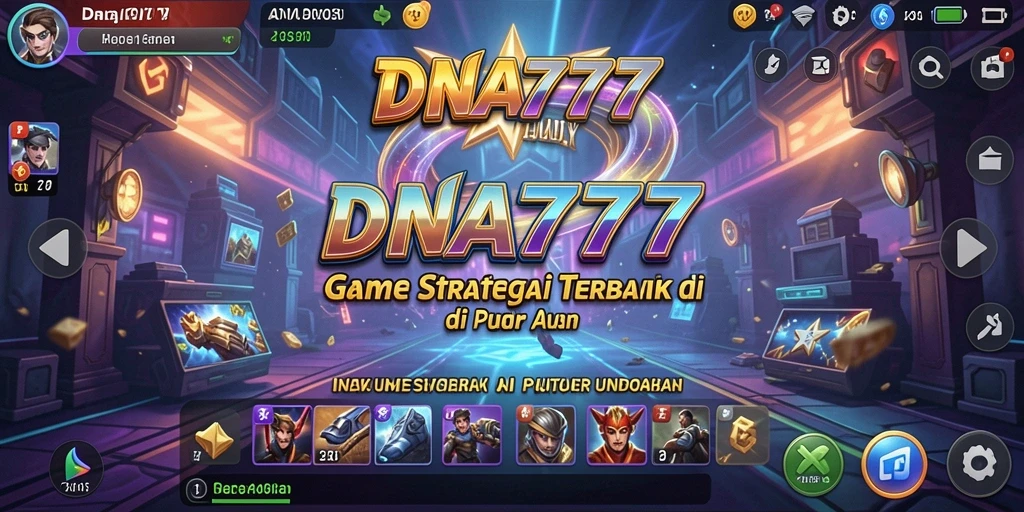 Screenshot gameplay <strong>DNA777</strong> yang menampilkan pertempuran strategi seru.