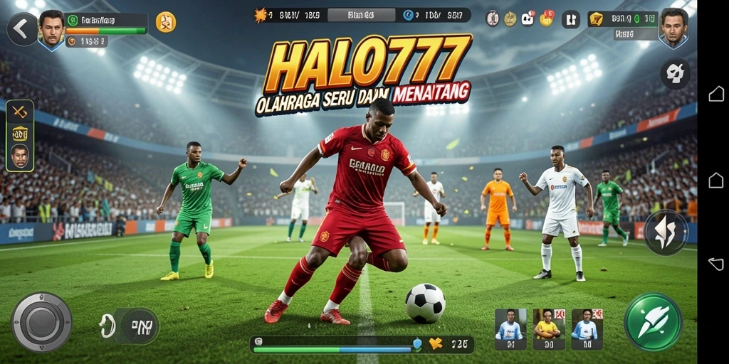 Gameplay seru dari HALO777 dengan grafis olahraga menakjubkan.