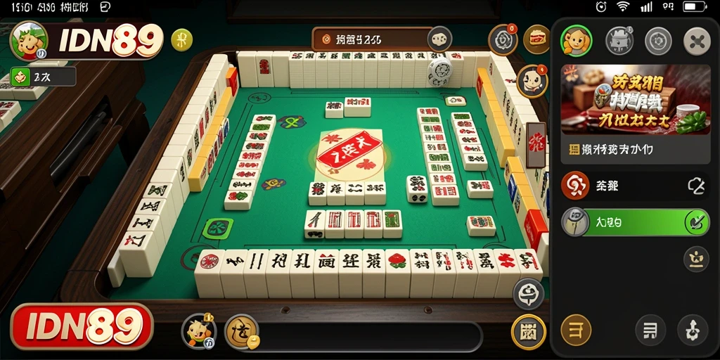 Tampilan gameplay menarik dari IDN89, seru dan menantang.