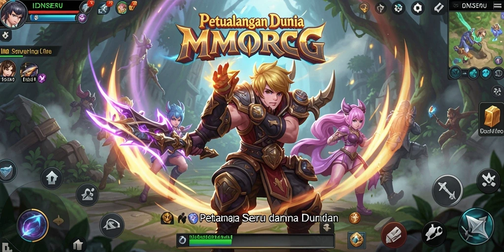 Gameplay seru di dunia fantasi IDNSERU.