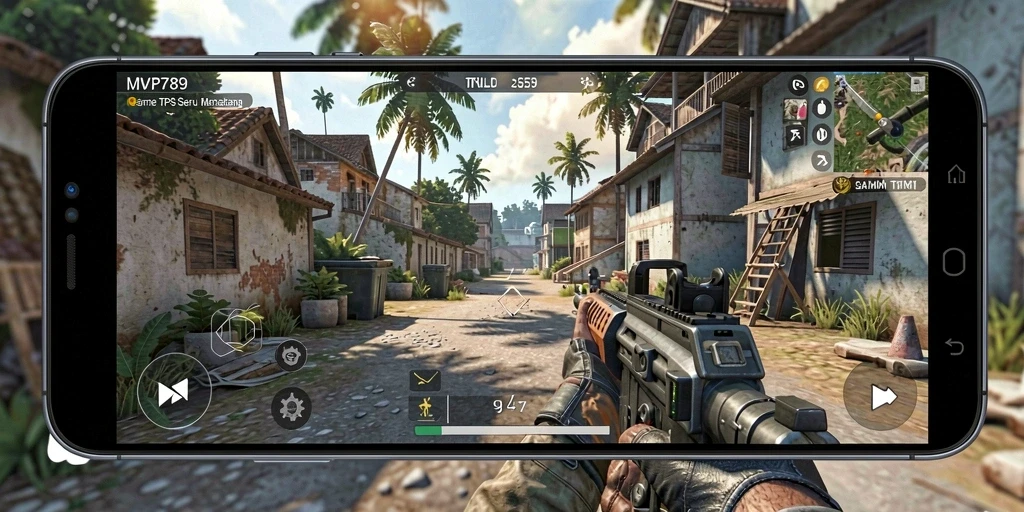 Tangkapan layar dari gameplay intens di MVP789.