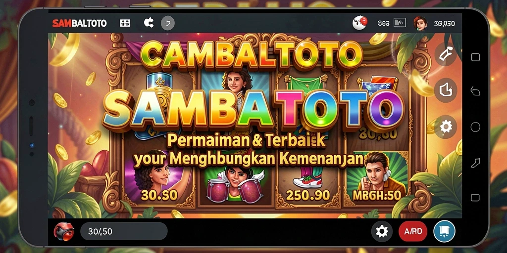 Tampilan gameplay menarik dari SAMBALTOTO dengan fitur Slot yang seru.