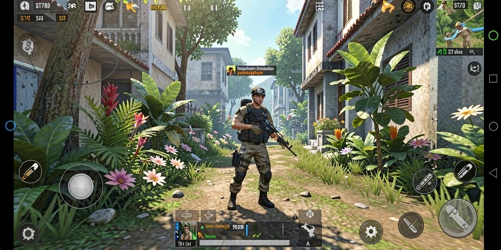 Tampilan menarik dari gameplay ST789 dalam dunia simulation.
