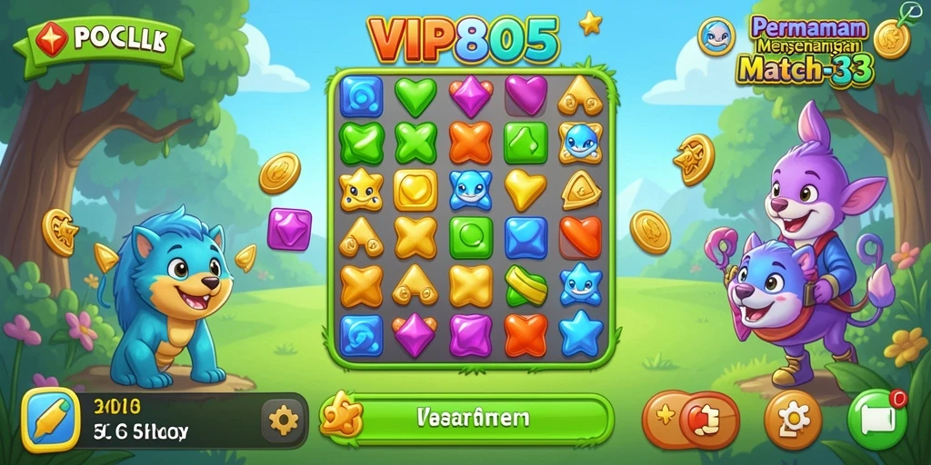 Gameplay seru dan menantang di VIP805.